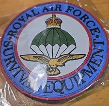 RAF Brize Norton Survival Equipment Squippers PVC Badge RAF Cosford