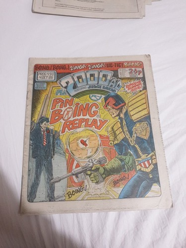 2000ad prog 490 - prog, judge