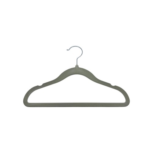 Kids grey velvet coat - coat, hangers