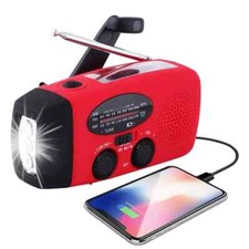 Portable AM FM Hand Crank