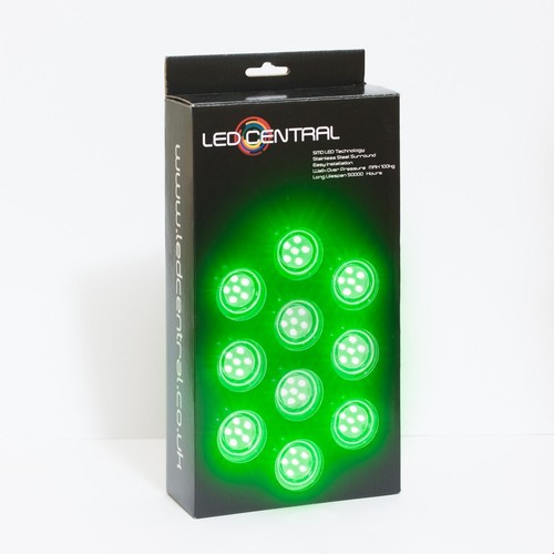 30mm green led - x,