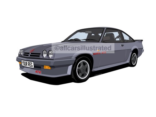 Opel manta gte exclusive car - manta,
