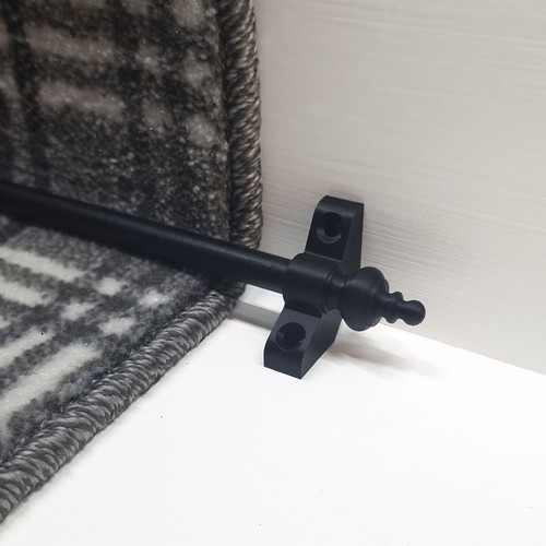 70cm black stair rods - rods,