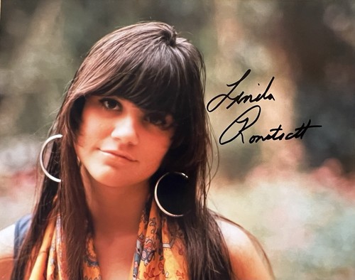 Linda ronstadt signed photo - linda,