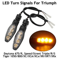 LED Indicators For Triumph 675R Speed Street Triple S Tiger 800XC 1050 Turn Signals