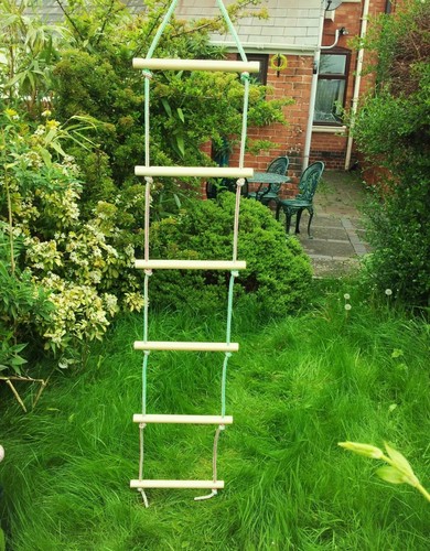 New wooden rope ladder - wooden,