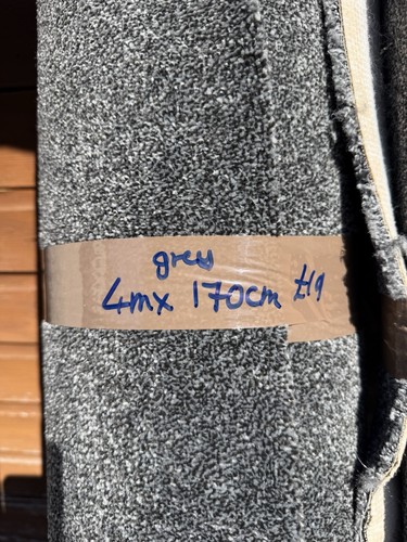 Carpet offcut grey - 4m, x
