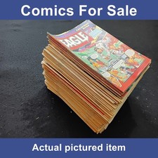 Eagle comics 1983-1987 job lot x 123 comics  (LOT#14248)