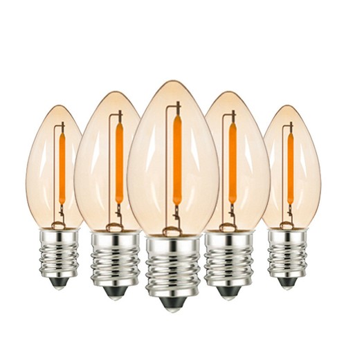 Led filament candle - led, light