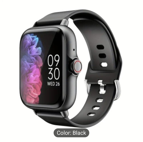 Black desertcat smart watch - black,