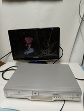 Toshiba D-VR35 VCR VHS DVD Recorder Copy VHS to DVD Silver