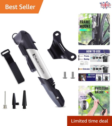 Lightweight mini bike pump - bike,