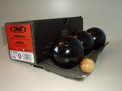 Match competition petanque - match,