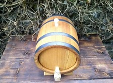 New Solid Oak Barrels, For AGING Spirits,wine,Whiskey, 5L,Medium Charred Inside