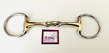 EggButt Snaffle Horse Bit Curved MP with Lozenge GS & SS (UK Seller & P&P Free)