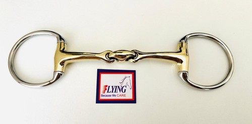 Eggbutt snaffle horse bit - snaffle,