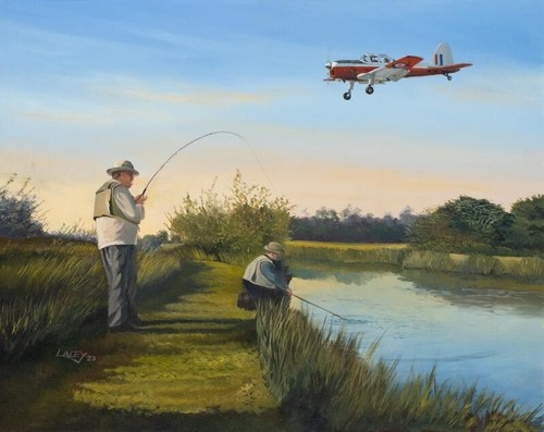 Havilland chipmunk fishing - havilland,