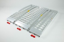 Extra Wide Motorcycle Loading Ramp Kit, 2380mm long - 3 Ramps Included - Bike...