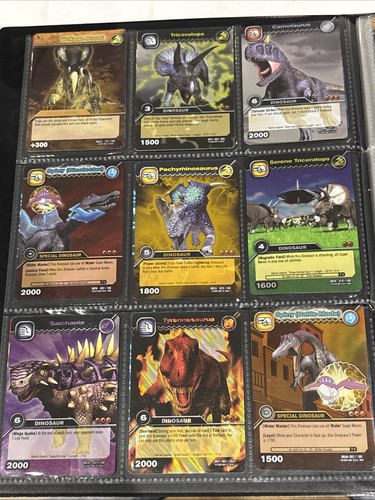 114 dinosaur king cards - 114, bundle