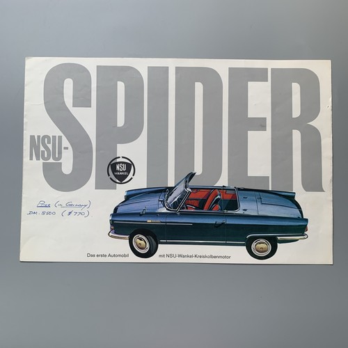 Nsu spider wankel rotary - wankel,