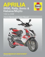 Aprilia SR50, Rally, Sonic & Habana/Mojito Scooters (93 - 09) by Phil Mather...