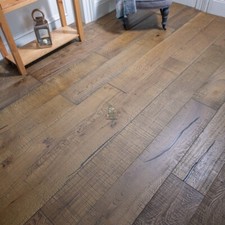 🪚 Nature 15/4 x 220mm Golden Oak Distressed Hand Sawn Engineered Wood Flooring