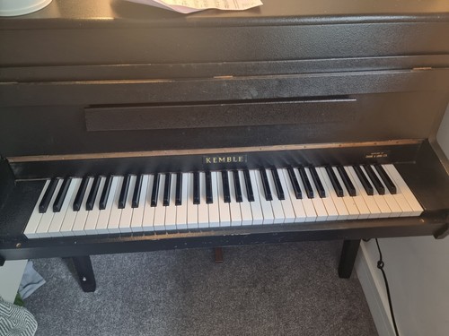 Kemble octave upright piano - octave,