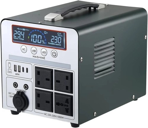 Power station 1000w 666wh - power,