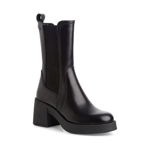 Black casual closed chelsea - casual,
