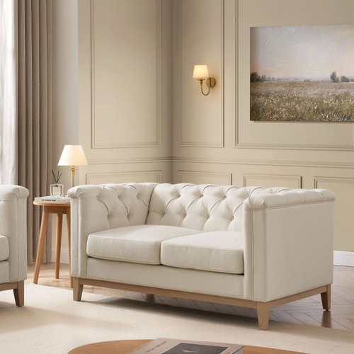 Dusk chesterfield cream linen - dusk,