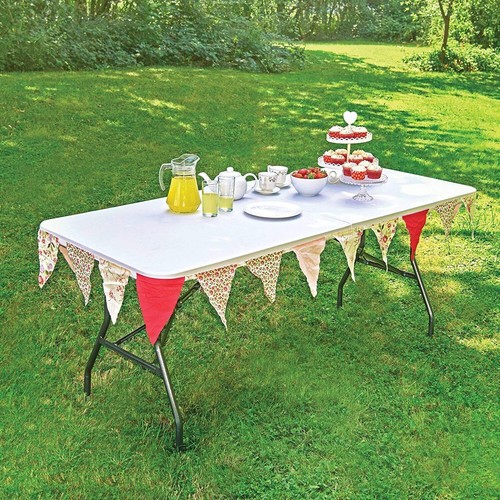 6ft folding table garden - folding, heavy