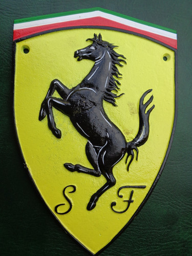 Ferrari prancing horse cast - prancing,