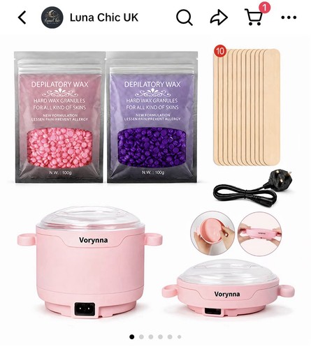 Waxing kit women - waxing,