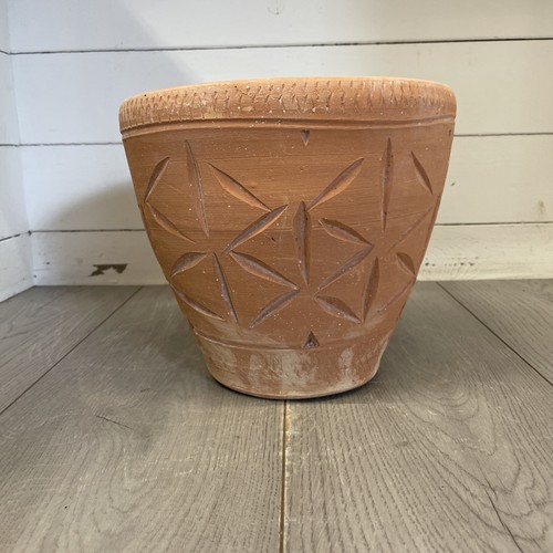 Large handmade terracotta pot - large,