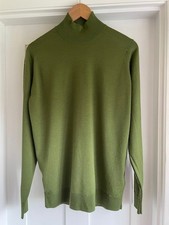 John Smedley Green Turtle neck