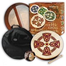 Waltons 18" Bodhran Package - Design " Kilkenny " - Make us a OFFER Sale now on