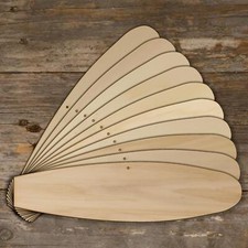 10x Wooden Surfboard Long Plain Shape Craft Shape 3mm Ply Sport Equipment