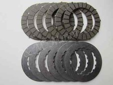 BSA A50 A65 A7 A10 TRIUMPH T120 TR6 T140 TR7 FRICTION STEEL CLUTCH PLATE KIT