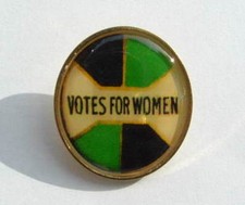 Suffragette Badge Brooch