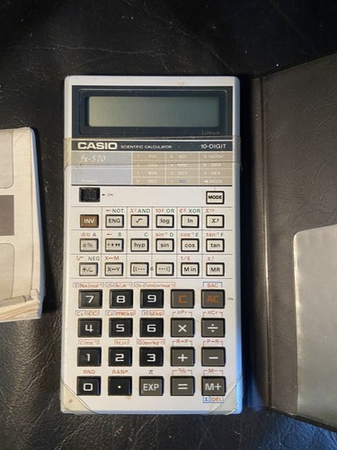 Casio 570b vintage - fx-570b,