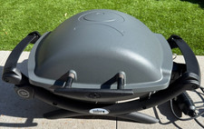 Weber Q1400 Electric Barbecue with cover - Dark Grey