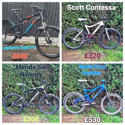 Full suspension mountain bike - mountain,