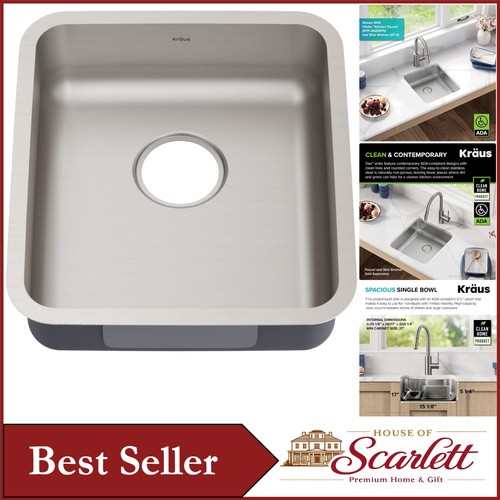 Luxurious inch undermount - luxurious, 17-inch