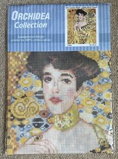 Orchidea Tapestry Canvas - Klimt Adele Bloch Bauer 2194M 40 x 50 cm + Yarn 