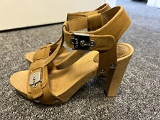 Women's Dr Scholl T-Bar Brown