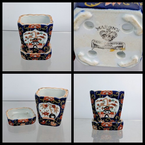 Antique 19c masons - antique,