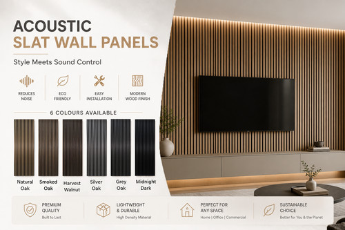 Built right wood slat acoustic - slat,