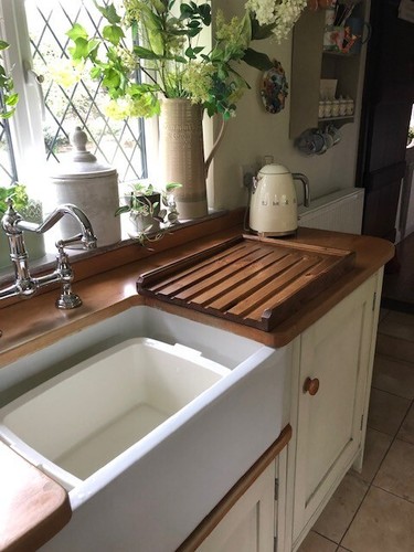 Wooden pine worktop draining - wooden,