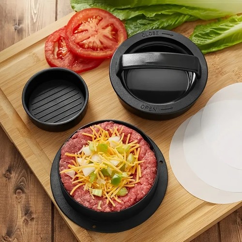 Non stick stuffed burger - non, press