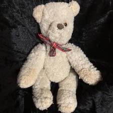 Vintage 1960s Plush White